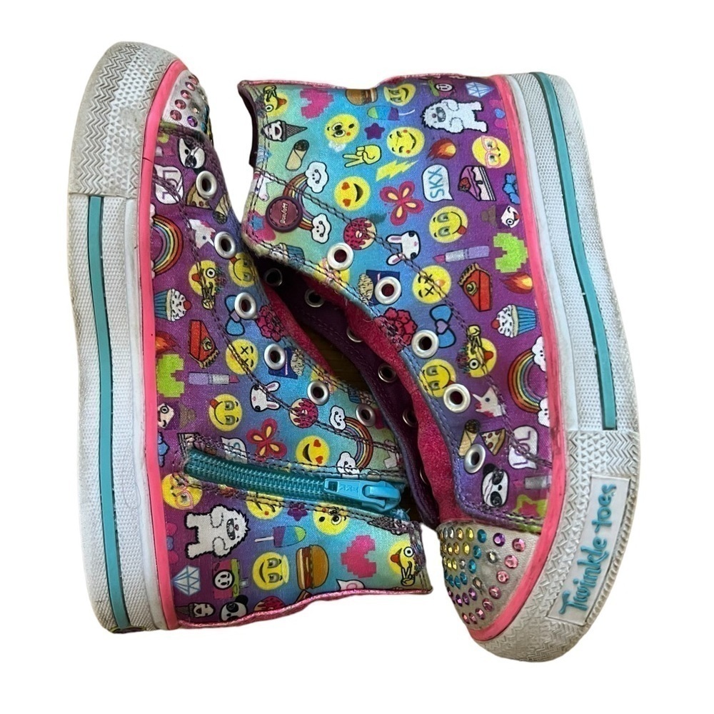 Skechers Twinkle Toes Emoji Sneaker Size 12